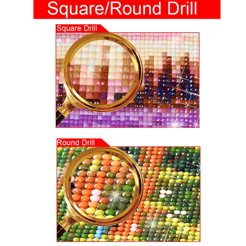 Diamond Painting Tulip Flowers Cross Stitch Diamond Embroidery Full Square /Round Drill Rhinestone Mosaic Home Decoration XY20