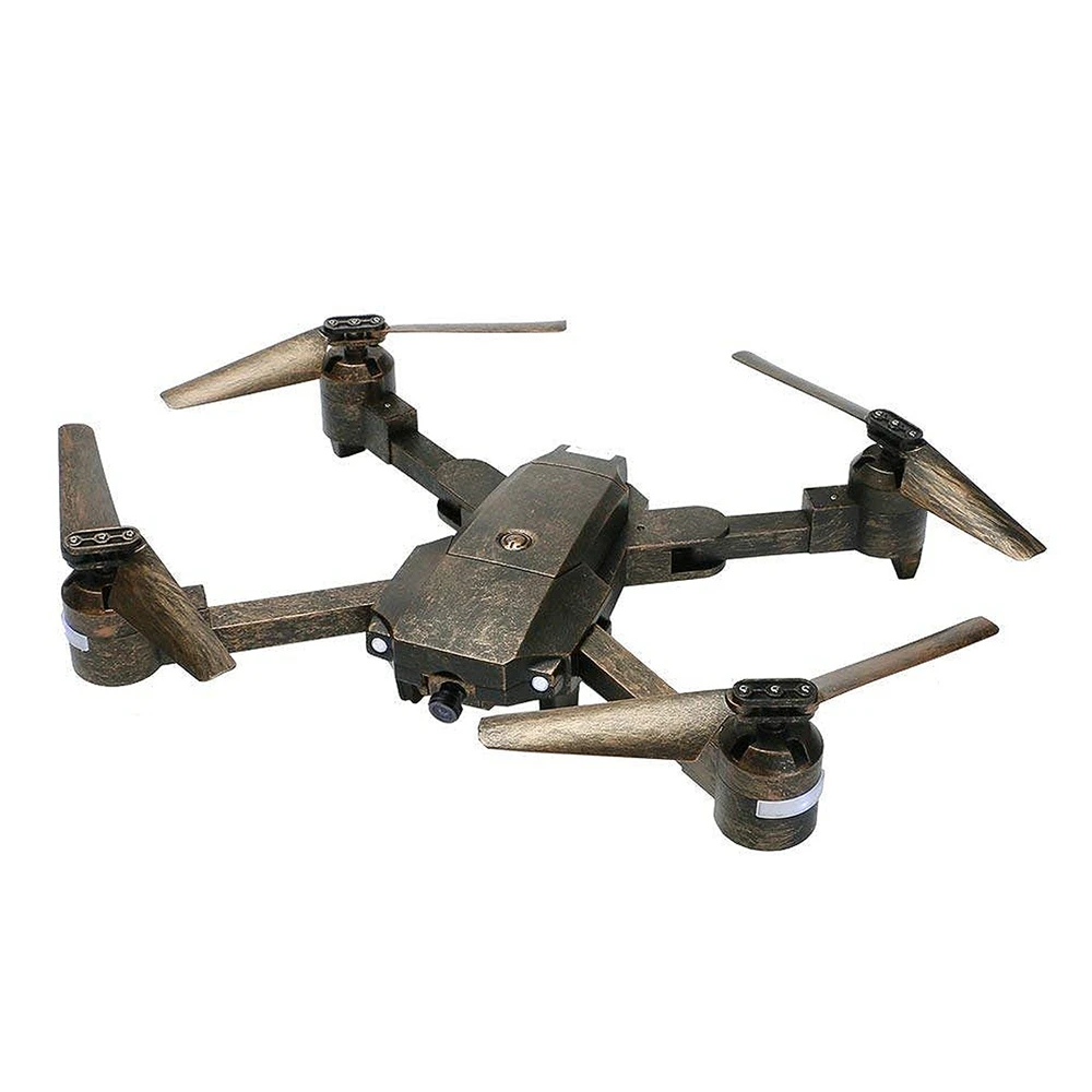 Дрон Attop с Wi Fi Hd камерой Fpv видео управлением сотового телефона 4 ротора складной