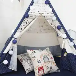 1200x1200x1600 мм большая палатка teepee Дети Холст дома ролевые игры Открытый Крытый ребенок рождественские подарки