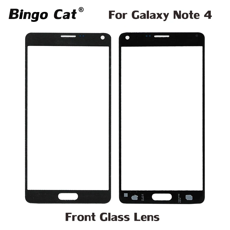 

AAA+ New Replacement External Glass for Samsung Galaxy Note 4 3 N910 N9000 LCD Display Touch Screen Front Outer Glass Lens