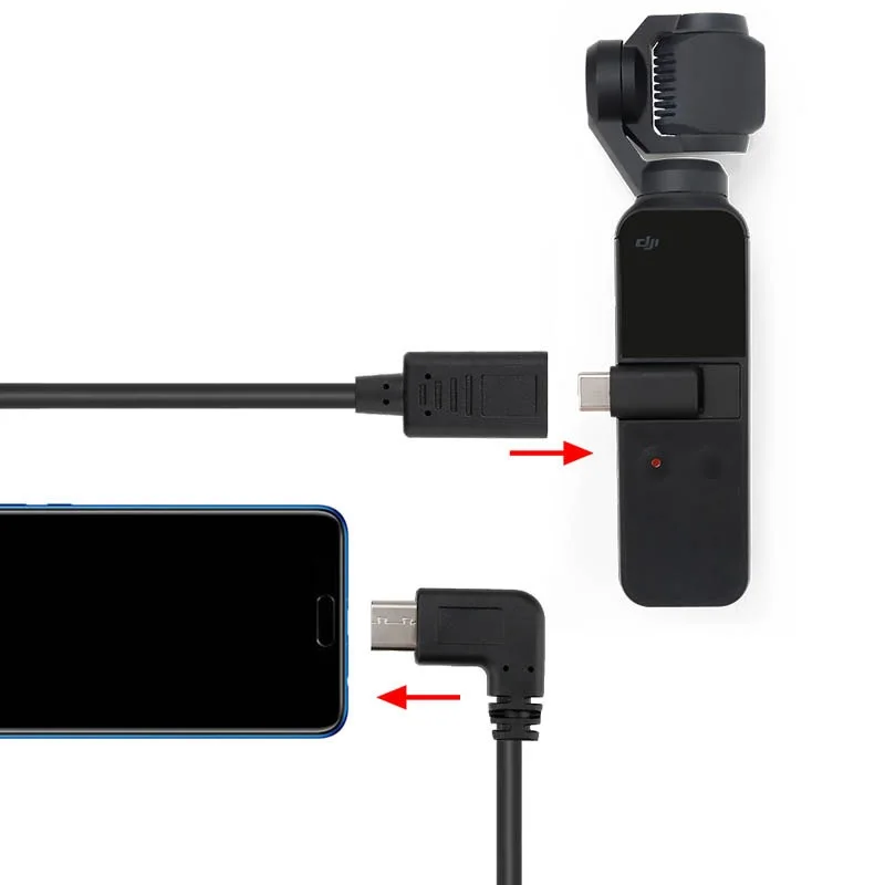 Для DJI OSMO POCKET usb type-C для ios удлинитель для OSMO Pocket handheld gimbal аксессуары новые