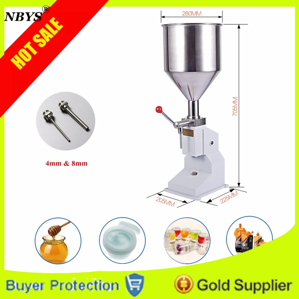 

Manual Filling Machine A03 For Shampoo Lotion Cream Yoghourt Honey Juice Drink Beer Water Liquor Solvent UV Liquid Paste Filler