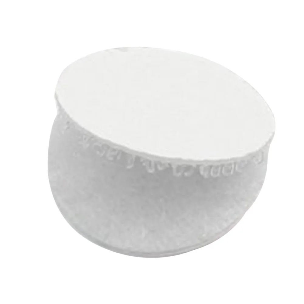 

50 Pairs Magic Sticky Self Adhesive Buckle Hook Loop Round Pads Craft Tape White