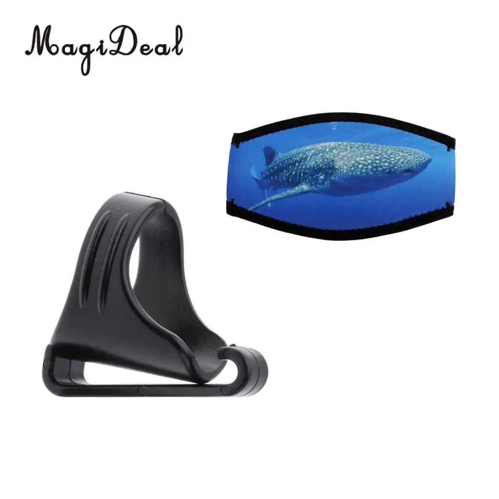 Scuba Dive Mask Head Strap Cover Padded Protect Long Hair Band + Quick
