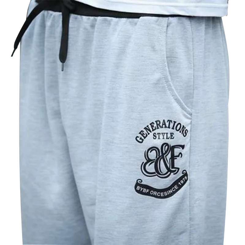 Autumn New Men Pant Cotton Solid Mid Waist Drawstring Sweatpants Elasticityl Slim Regular Casual Sport pantalon homme Best M-4XL