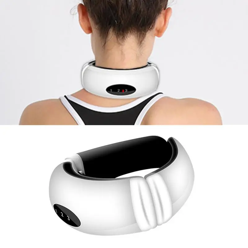 

Cervical Massager Home Electromagnetic Physiotherapy Cervical Therapy Instrument Shiatsu Neck Shoulder Back Electric Massager
