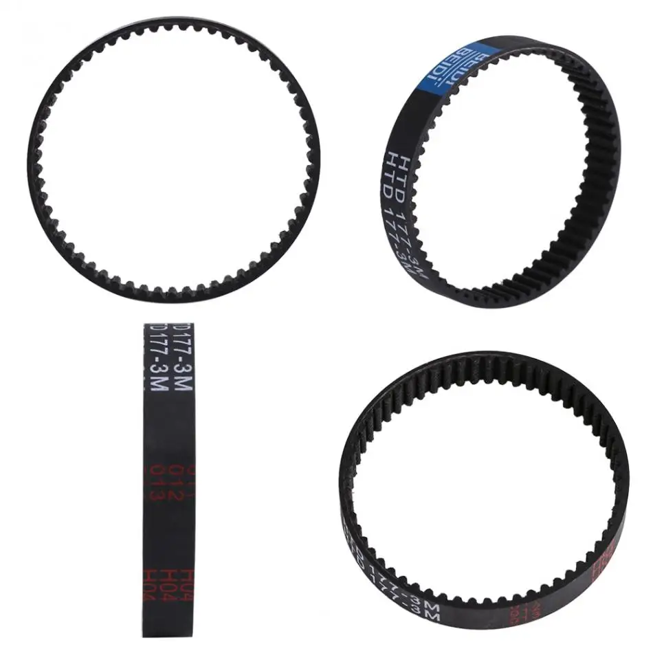 

9mm Toothed Planer Drive Belt Rubber for Black Decker KW715 KW713 BD713 177 Printer Accessories Power Transmission parts belts