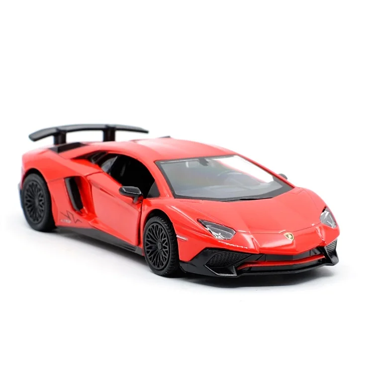 Точная имитация эксклюзивный Diecasts& Toy Vehicles: RMZ city автомобильный Стайлинг Aventador LP750-4 SV 1:36 модель автомобиля из сплава тянет обратно автомобили