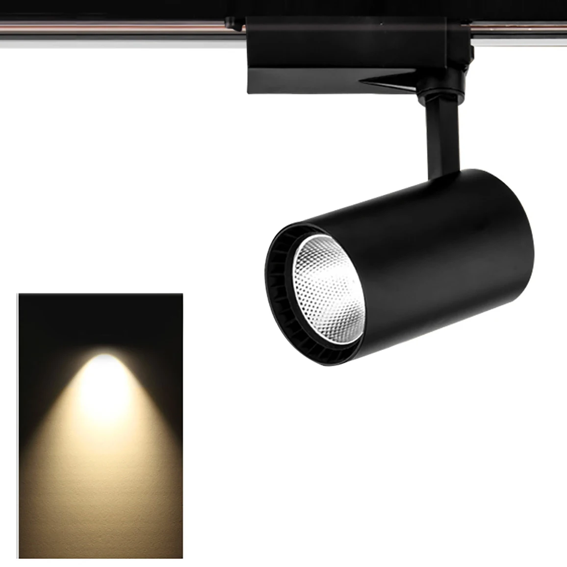 

LED Track Light 20W COB Track Lamp Lights Rail Spotlights LED Tracking Fixture Spot Lights Reflectors Clothes Store