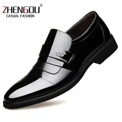 ZHENGOU обувь для мужчин новый бизнес модельные туфли Британский Мода 7988 подъем ноги тренд повседневное весна/осень