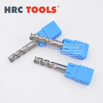 

A18-d4x16Hx4Dx75L HRC45 Standard Long Carbide Straight Shank Endmills 3Flutes Aluminum CNC Milling Cutter Set