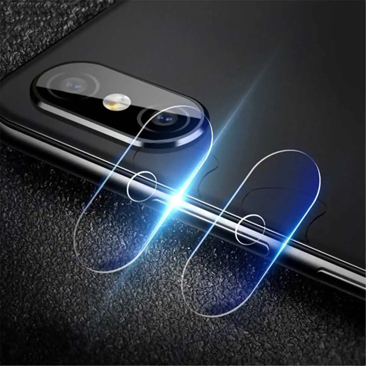 

Bakeey 2PCS Lens Tempered Glass Screen Protector HD Clear for Xiaomi Mi Max 3 Back Camera Lens Protector Screen Protective Film