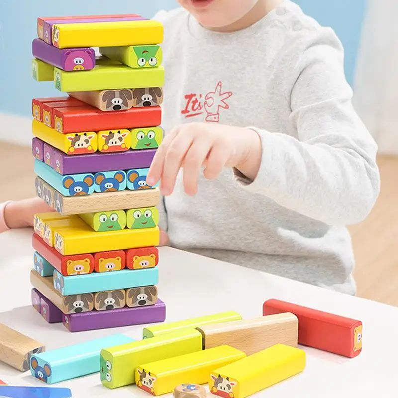 Kaufen Kinder Extra Hoch Wäschetrockner Turm Up Gebäude Spielzeug Eltern Kind Erwachsene Interaktion Taumeln Stapeln Spiel Blöcke Spielzeug