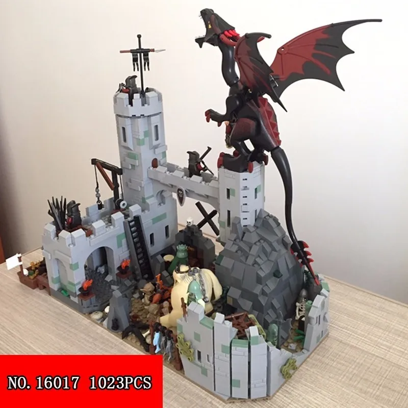 

Castle Contest Children Alpinia 16017 Oxyphylla Assembling Spelling Insert Building Block Toys 1023pcs Lepin Will Film Series
