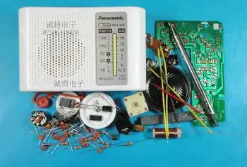 

2018 Hot Sale New Nodemcu Breadboard Am Fm Radio Kit Parts Cf210sp Suite For Ham Electronic Lover Assemble Diy