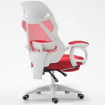 

Quality Computer Chair Lumbar Massage Boss Executive Office Chair Mesh Lift Swivel with Retractable Footrest Office Chairs
