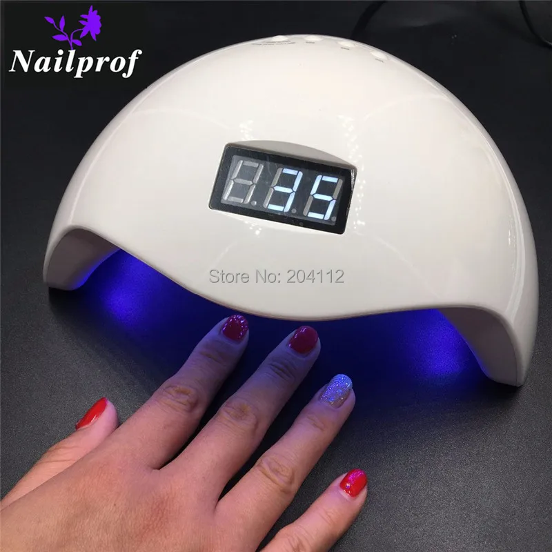 Nailprof 48 Вт светодио дный Светодиодная лампа для ногтей sun5 Сушилка гель лак