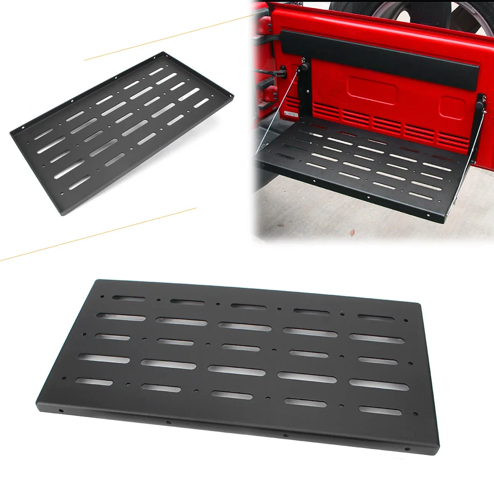 

Car Foldable Tailgate Table Cargo Shelf Carrier Support for Jeep Wrangler 2007-2017 Automobile Spare Parts Accessories