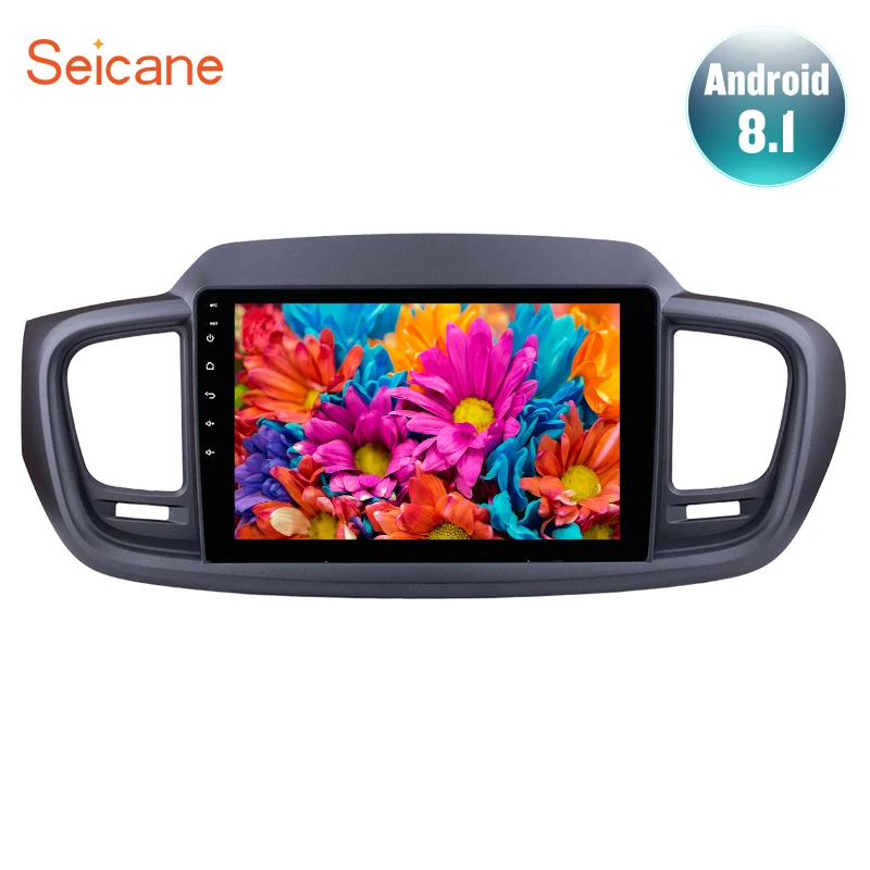 

Seicane 10.1 Inch Android 8.1 2Din Car GPS Navigation Radio Multimedia Player For 2015 KIA SORENTO Left hand drive Bluetooth