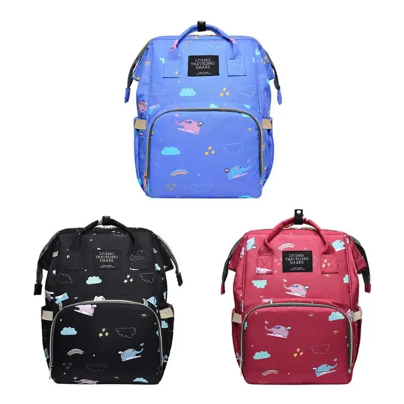 

Waterproof Mommy Diaper Bag New Female Backpack Large Capacity Baby Nappy Nursing Bags Travel Rucksack Women Mochila