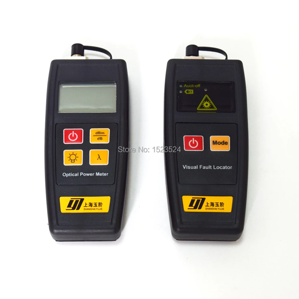

2 in 1 FTTH Tools with Mini Optical Fiber Power Meter -70~+6dBm and 1mW 5KM Visual Fault Locator VFL Fiber Optic Cable Tester