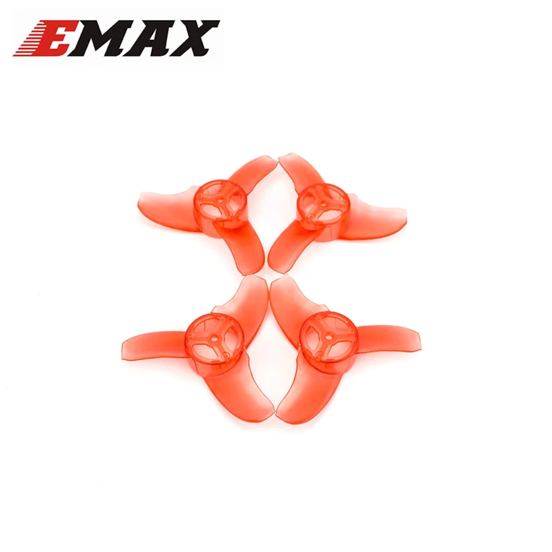 2 пары Emax Tinyhawk Indoor FPV Racing Drone запасные части Аван 3-лопастями Диаметр 40 мм для квадрокоптера Запчасти Асса