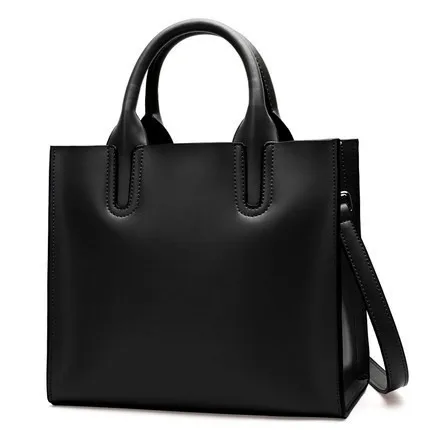 

Kajie Genuine Leather Casual Tote Handbag Basket Shoulder Top-handle Bags Female Women Designer Handbags Bolsa Feminina
