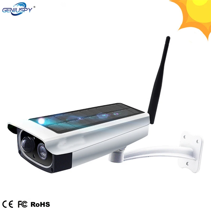 1080P 2MP Solar IP Camera Wireless Outdoor Waterproof IP Bullet Camera