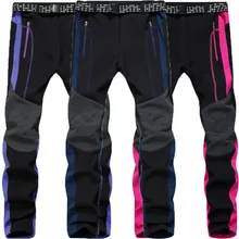 Теплые зимние походные кальсоны для мужчин wo Softshell непромокаемые Спорт на открытом воздухе кемпинг для пеших и вело походов лыжный флис