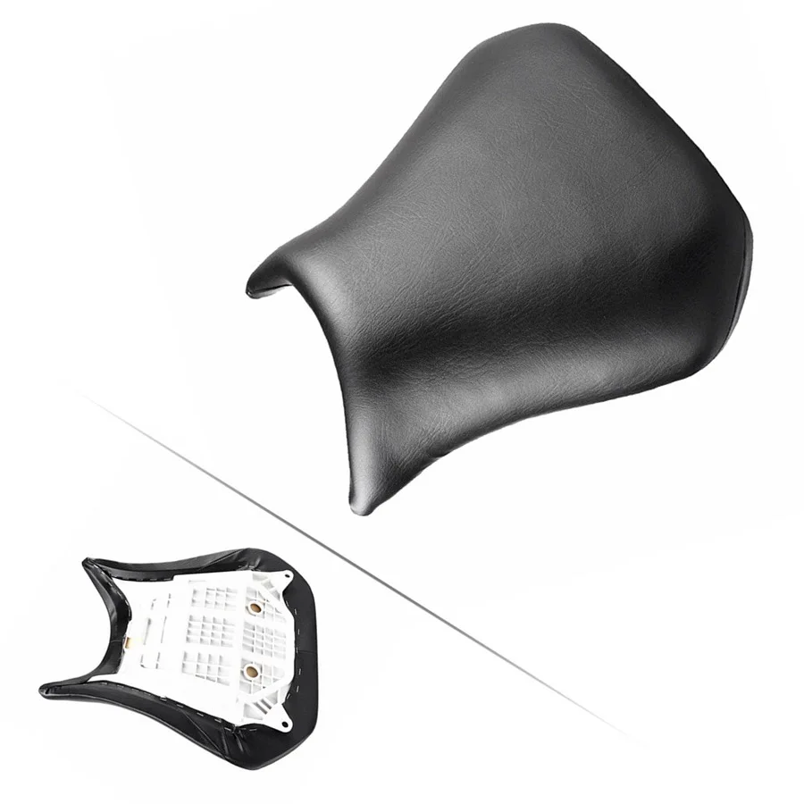 

Front Rider Seat Leather Cover pillow For Yamaha YZF-R1 2000-2001 Black Motorcycle Rider Driver Seat