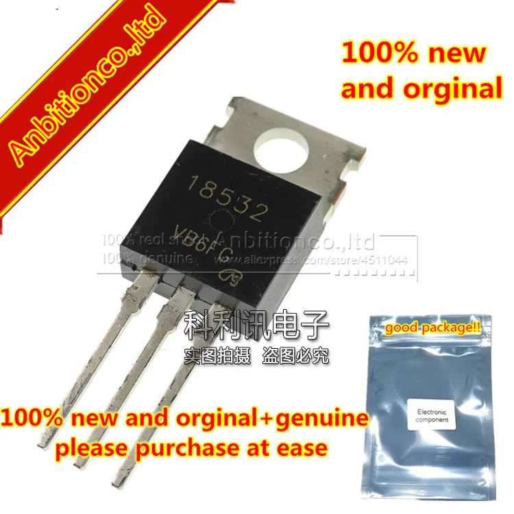 10 шт. 100% новый и оригинальный 60-в N-канальный NexFET Power mosfts CSD18532KCS TO220 в наличии |