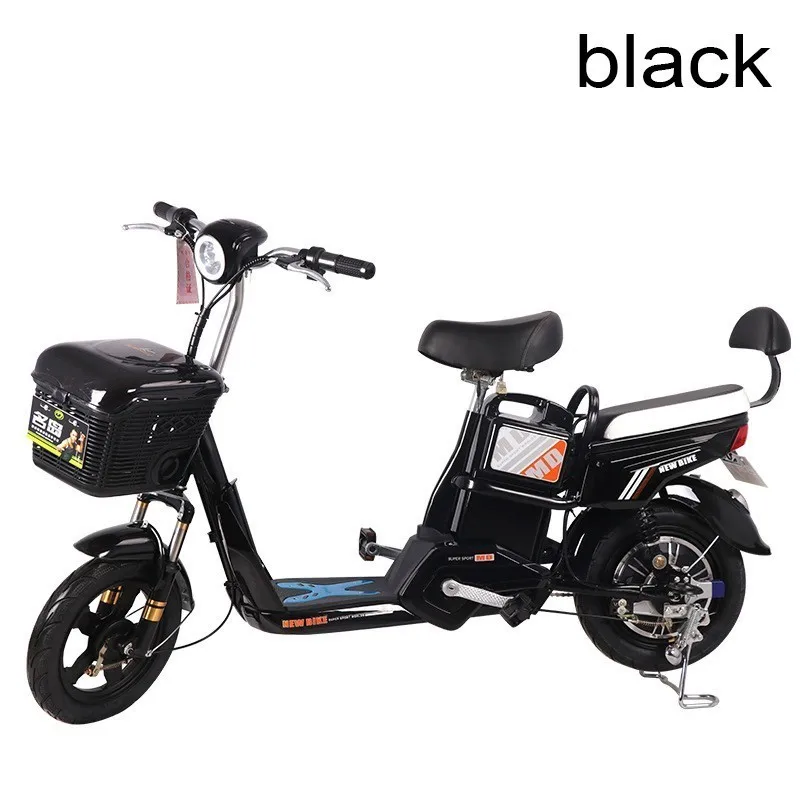 Excellent Standard Electric Vehicle Adult Electric Power Bicycle Step By Step Electric Bicycle Two Round A Storage Battery Car Safety 1