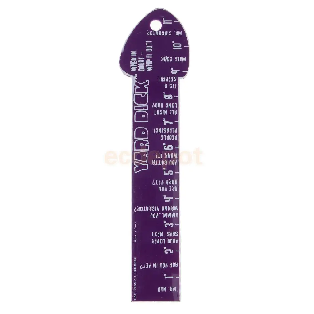

Funny Measuring Ruler Adult Hen Party Acccessories Gag Gift