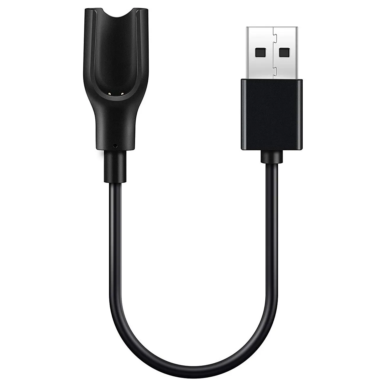 

Top Deals USB Adapter Power Charger Charging Cable For Xiaomi Mi band Smart Bracelet Black