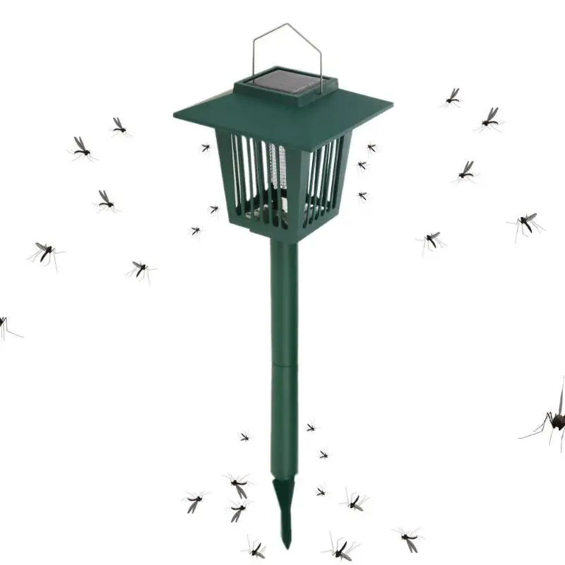 

3 LED Solar Mosquito-repellent Lamp Mosquito Killer Lamp Lawn Pest Zapper Night Lamp Lights lighting Garden decoration