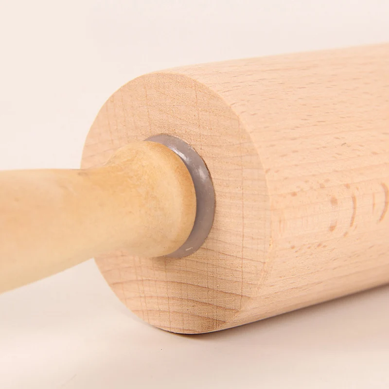 Wooden Rolling Pin, Hand Dough Roller for Pastry, Fondant, Cookie Dough, Chapati, Pasta, Bakery, Pizza. Kitchen tool