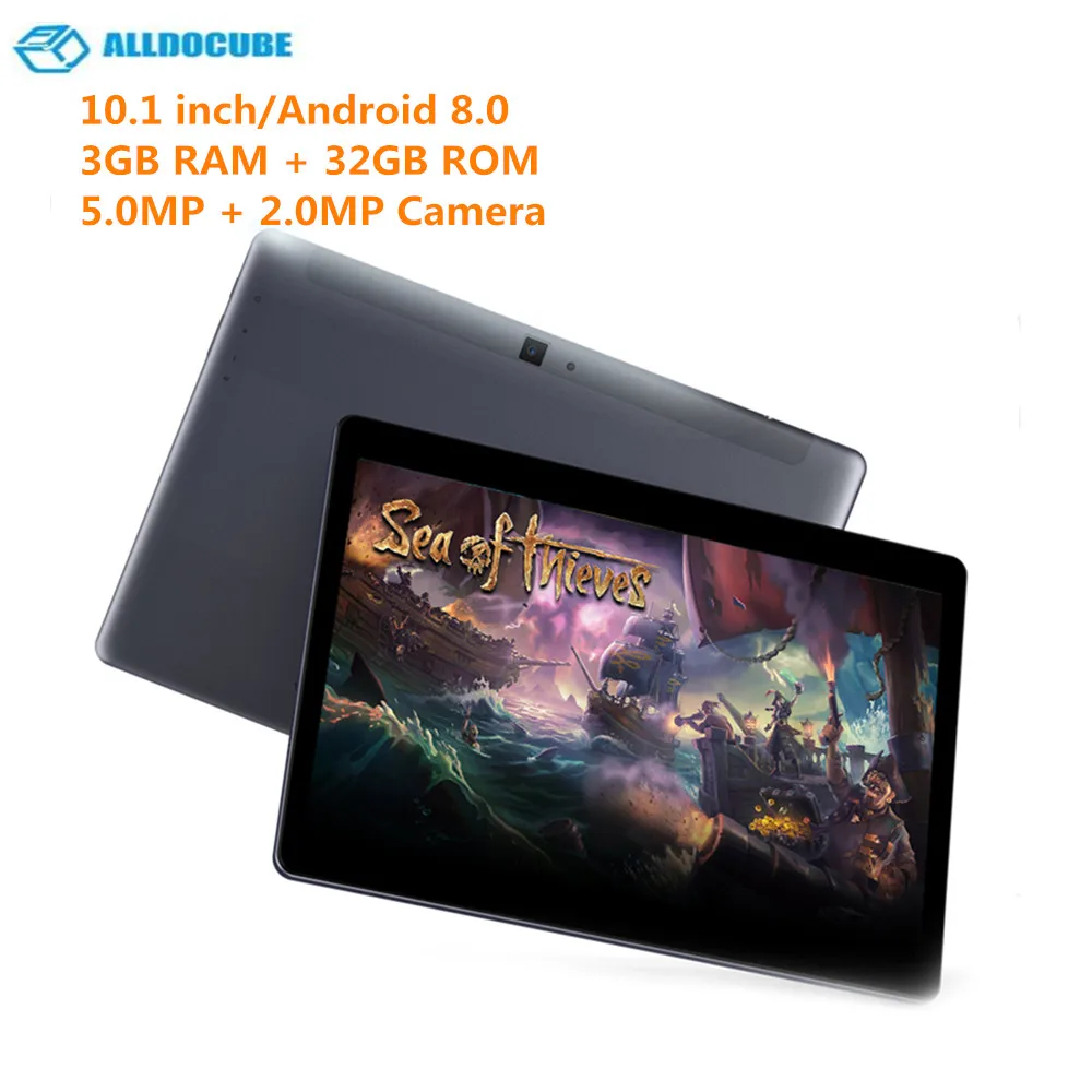 

ALLDOCUBE ( M5XS ) T1006XS 4G Phablet 10.1 inch Android 8.0 MTK X27Deca Core 2.6GHz 3GB 32GB 5.0MP Rear Camera 6600mAh Tablets
