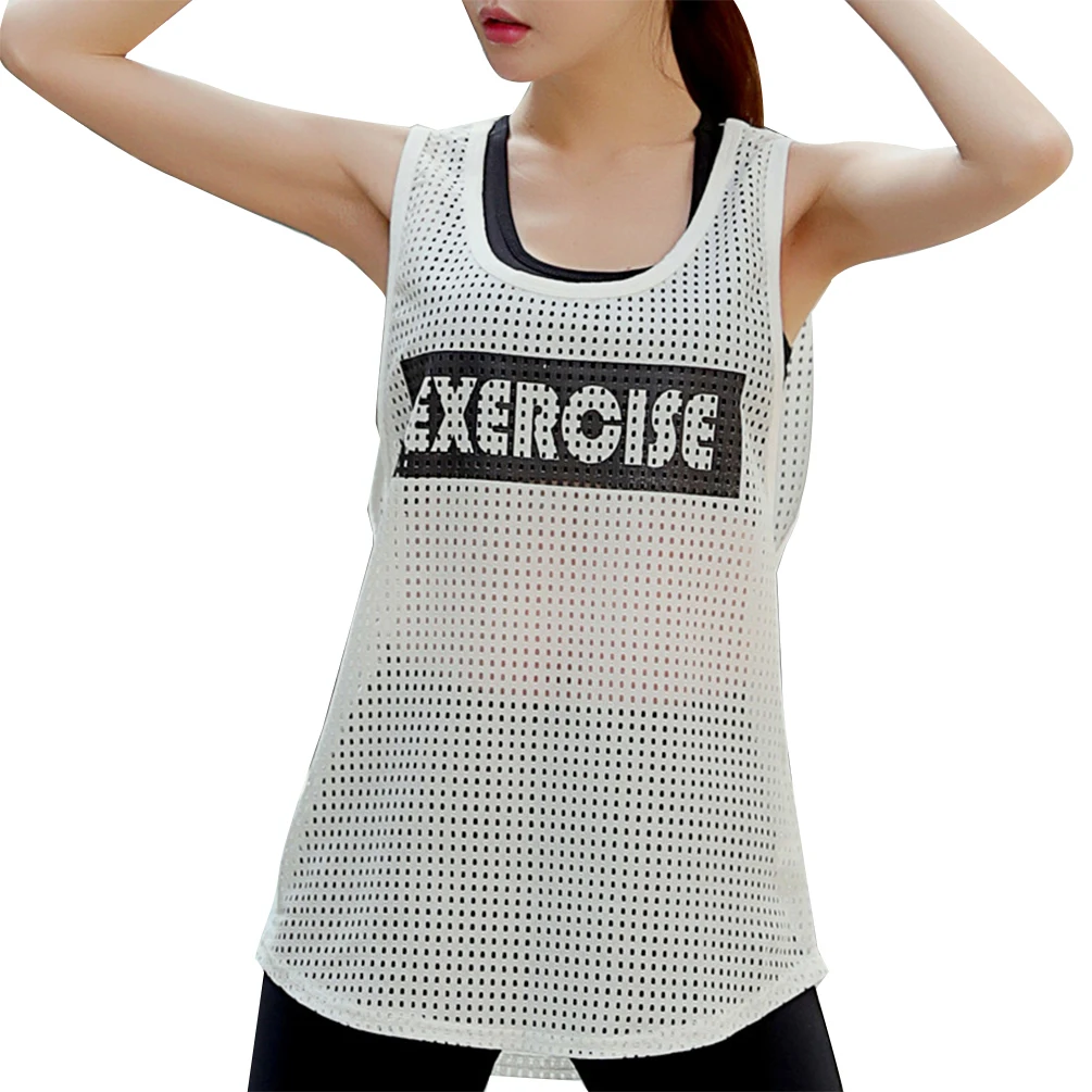 Vbiger Women Sports Tank Top Breathable Workout Racerback Tank Top with