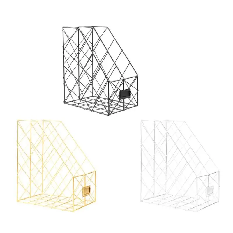 مجلة صندوق تخزين الرف الحديد شبكة تخزين الرف معدنية مزدوجة طبقات سطح المكتب كتاب ملف عرض الرف اللوازم المكتبية