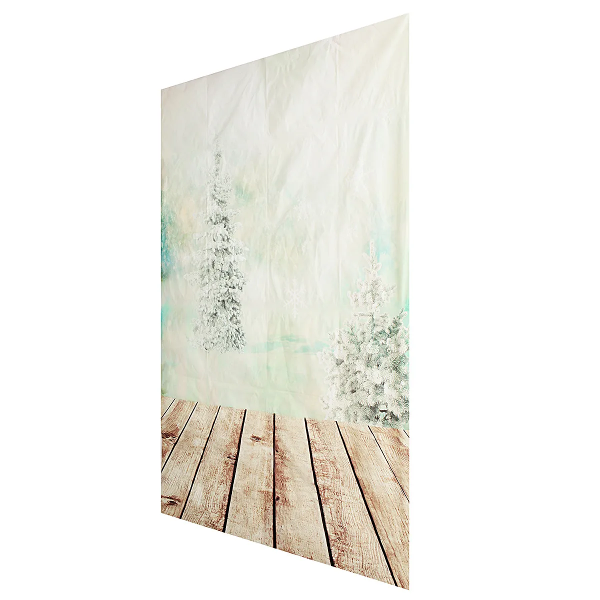 5X7FT 150*210cm Pine Tree Wood Floor Party Backdrops Vinyl Photography Background Cloth Studio Prop Wedding Decoration