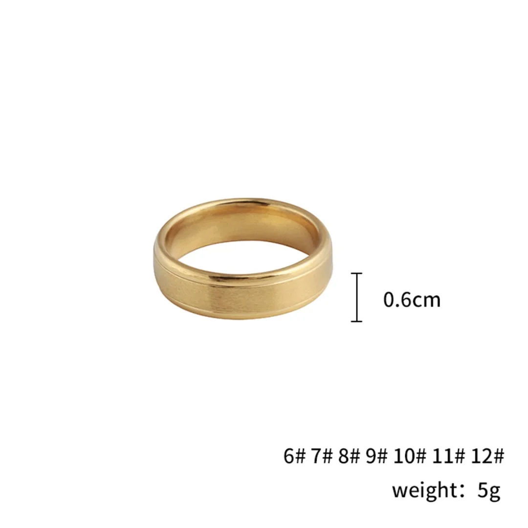 Женское, мужское, Т-образное кольцо, матовое, со скошенными краями, кольцо, Трендовое кольцо для пары, Shellhard, юбилей, свадебные украшения, подарок
