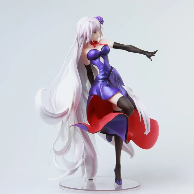 Fate Grand Order почернение Жанна д 'Арк фиолетовое торжественное платье фигура Фэйт