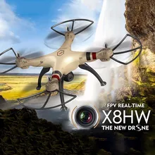 SYMA X8HW X8W Upgrade FPV RC Quadcopter Drone with WIFI Camera 2.4G 4CH 6Axis Headless Mode RC Helicopter Gifts for Friends ZLRC jjrc h49 h49wh sol drone with wifi fpv 720p camera 4ch 6axis headless mode rc quadcopter automatic air pressure high
