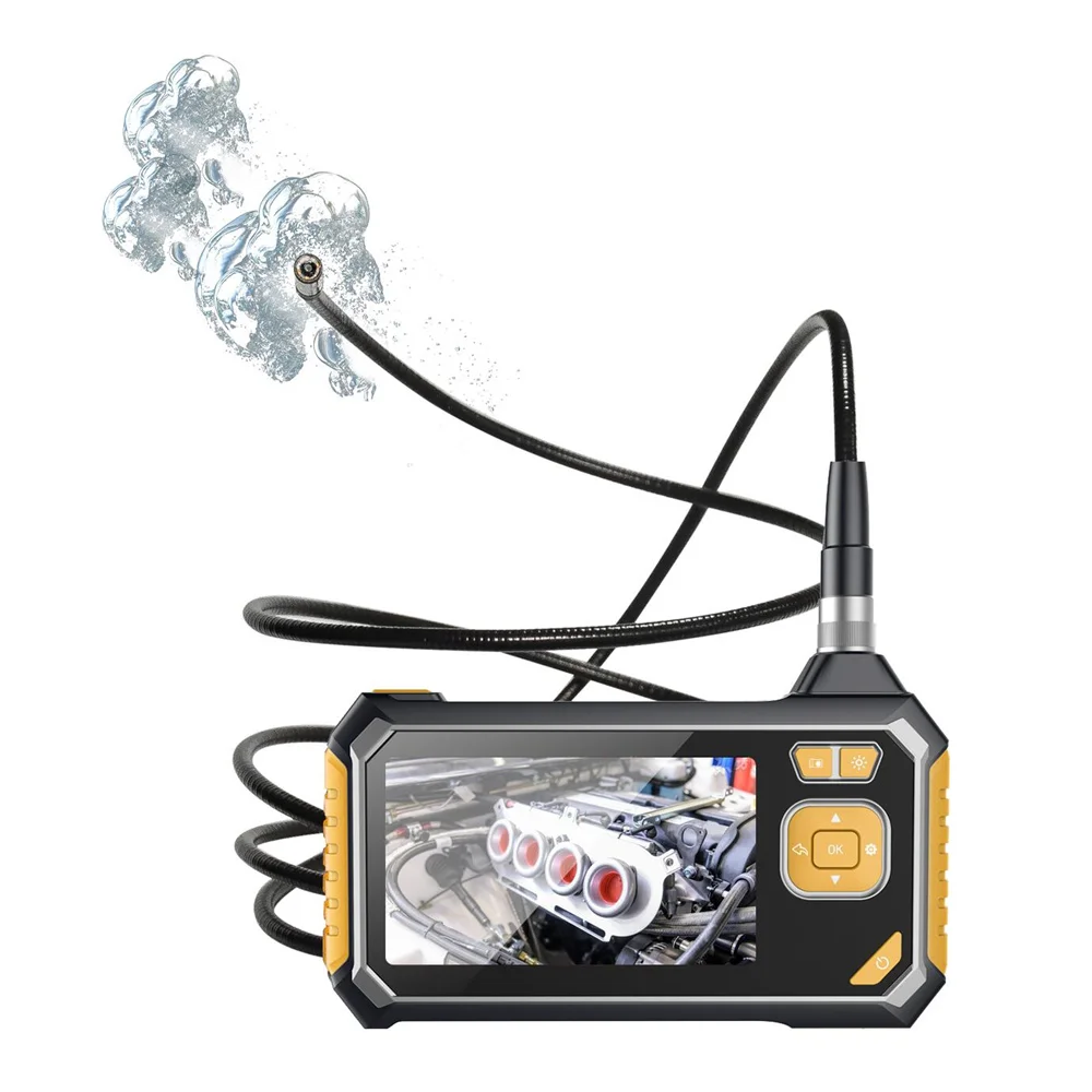 

HD 1080P 4.3 Inch LCD Color Screen 6 LED Adjustable Lights Industrial Home IP67 Waterproof Handheld Borescope Inspection Camera