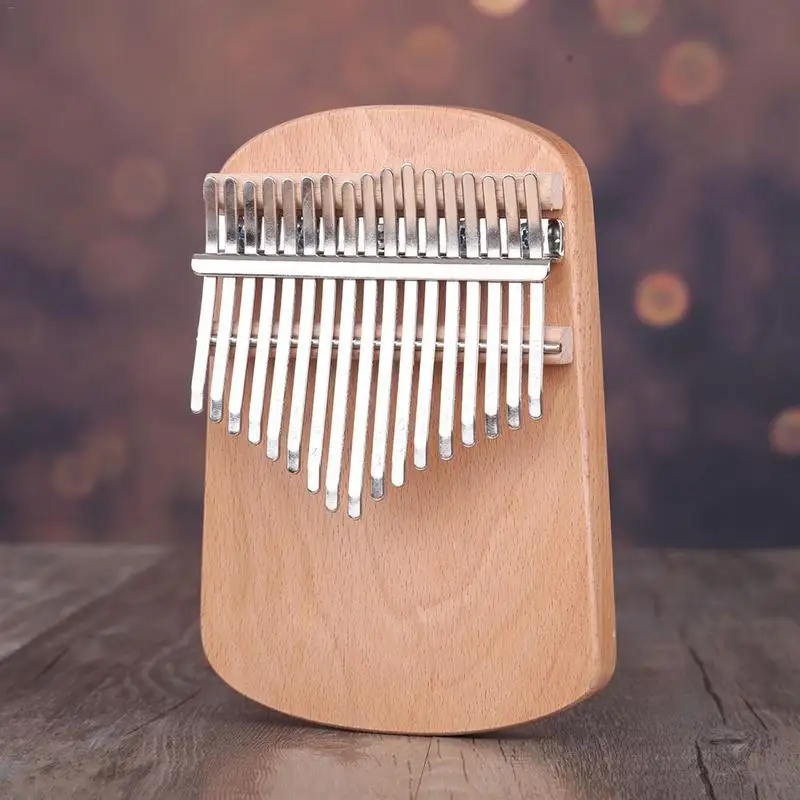 17 клавиш Kalimba Mbira DIY Набор береза/грецкий орех/бук твердая древесина палец пальцы