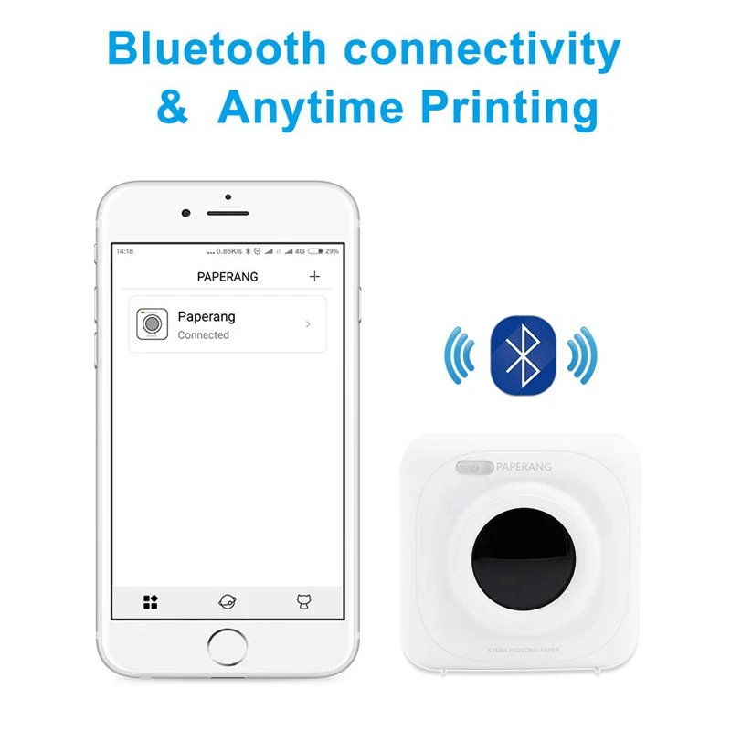 Бумага которые только начинают P1 принтеры Мини Bluetooth Беспроводной Карманный