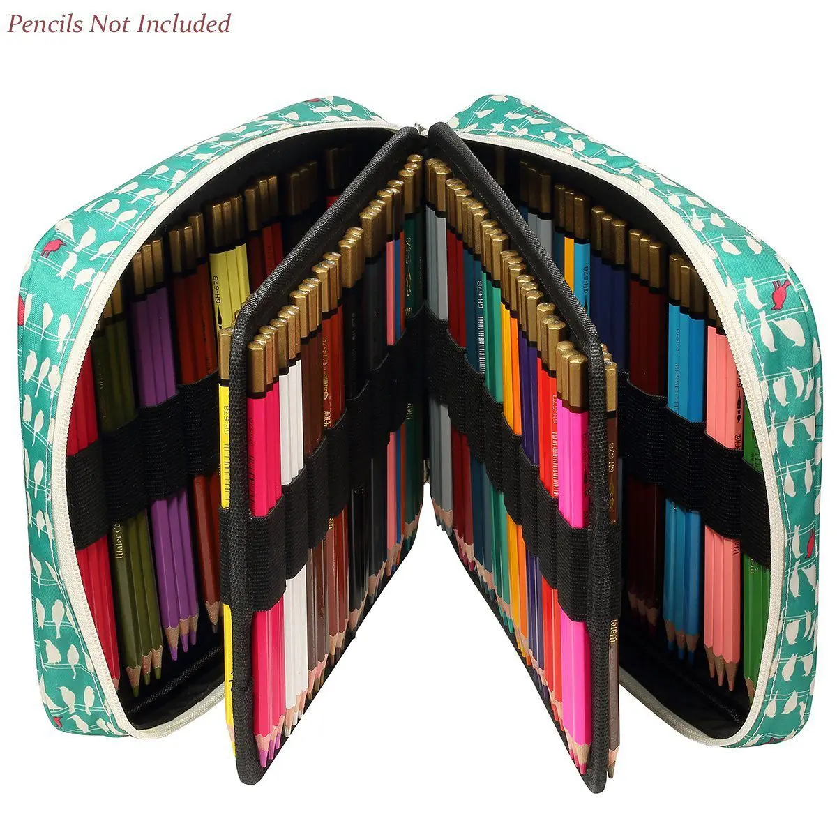 Ceny 150 sloty kolorowe kredki uniwersalny piórnik piórnik szkolny futerał na przybory do pisania rysunek malarstwo pokrowiec piórnik