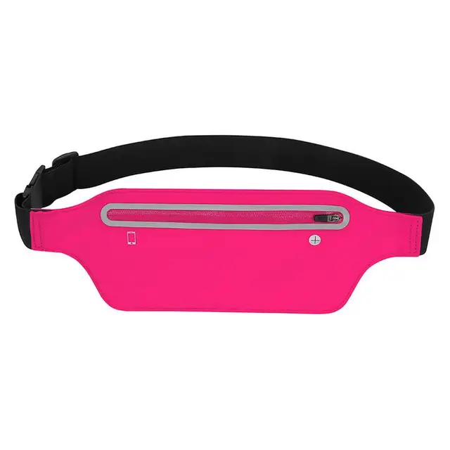 US $4.15 Unisex Men Women Outdoor Sports Invisible Professional Waterproof Running Pockets Fanny Waist Bag P