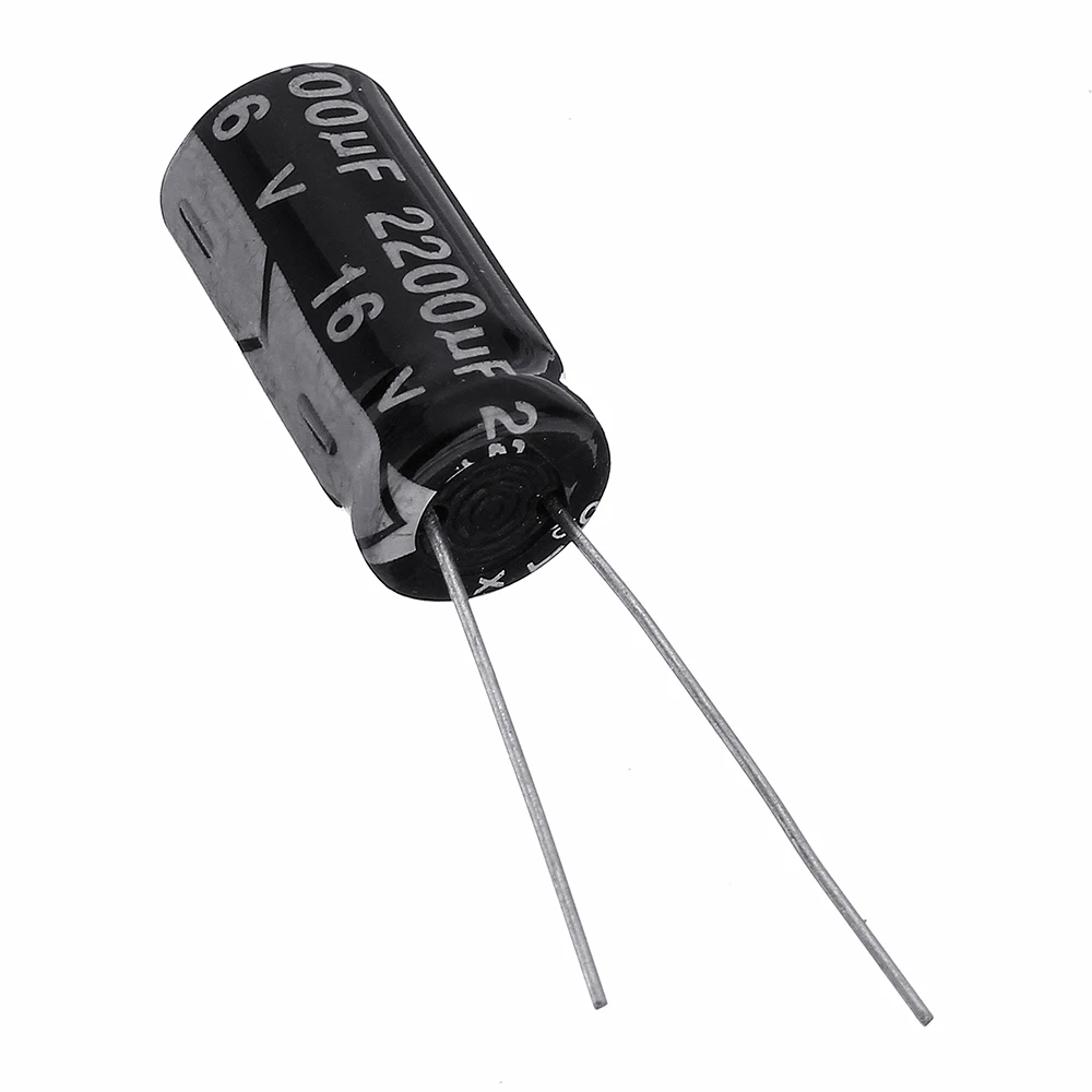 16V 2200UF Aluminum Electrolytic Capacitor 10x20mm High Frequency Low