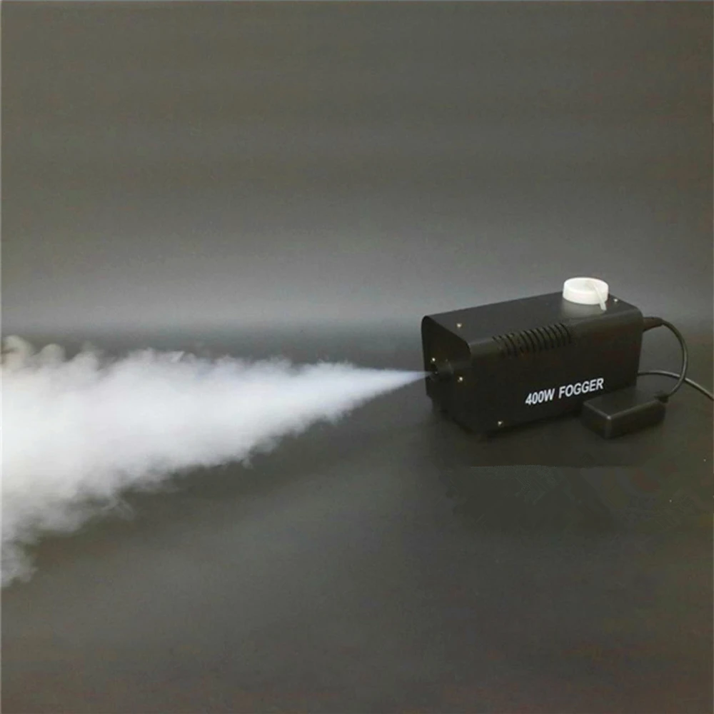 Smoke Machine/Mini Remote Fogger Ejector/Home Party Stage DJ Fog Machine/400W Smoke Thrower/Disco Wedding Portable Fog Thrower